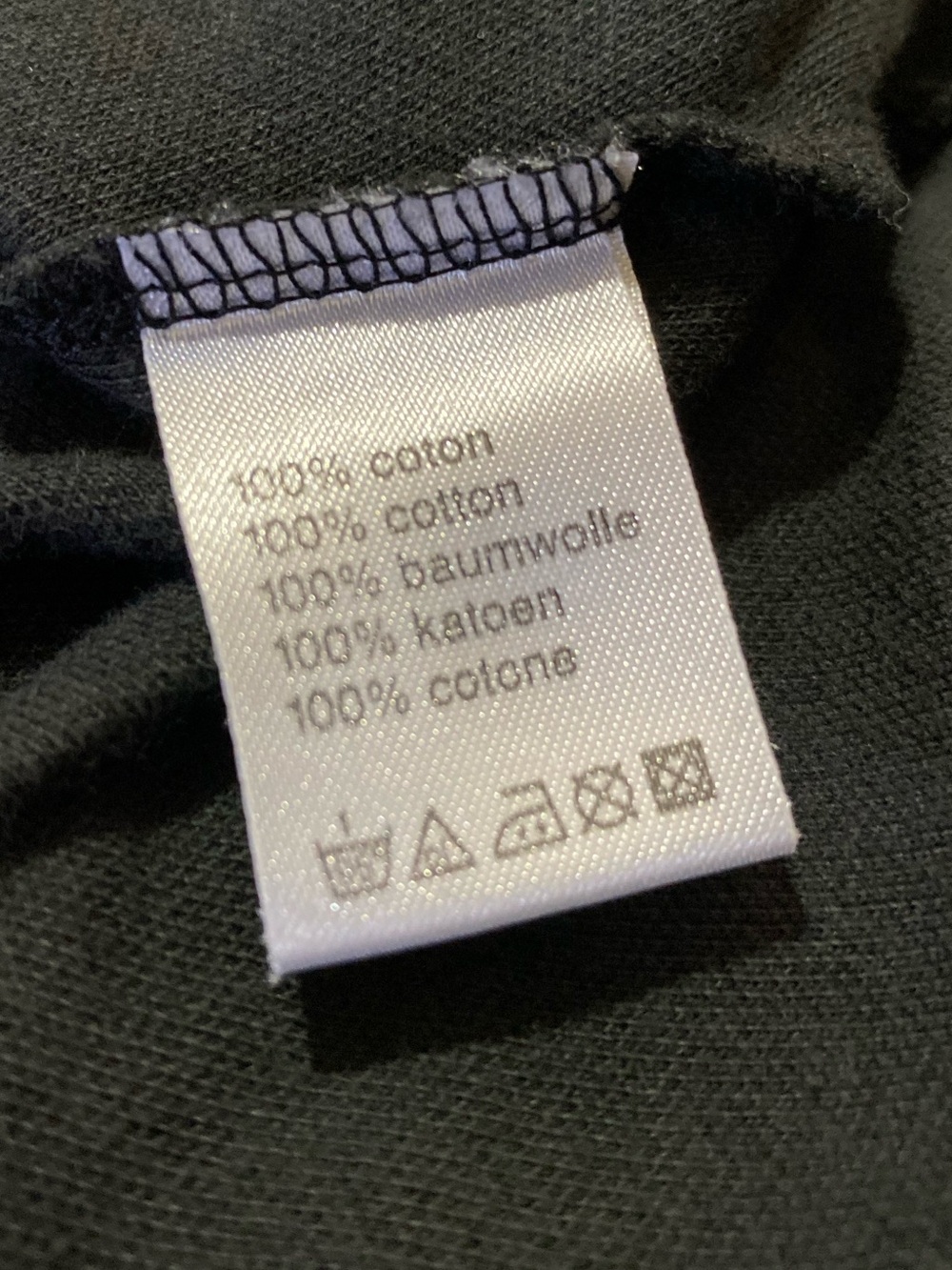 Lacoste Polo Shirt Boys Kids Size 8 Black - Picture 7 of 7